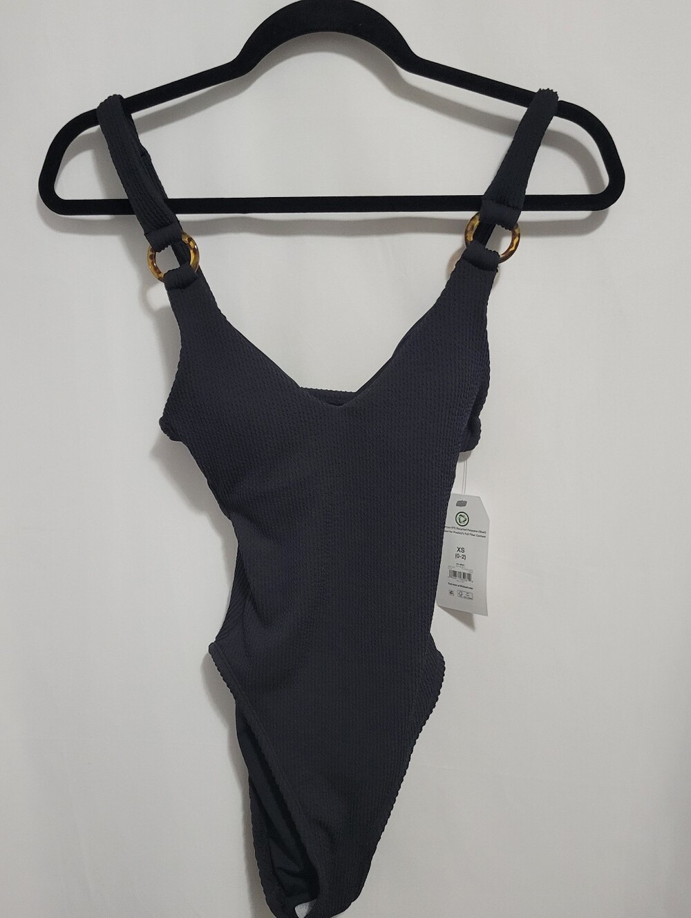 Time & Tru Black 1 Pc. Swimsuit. Size XS (0-2). New with Tags